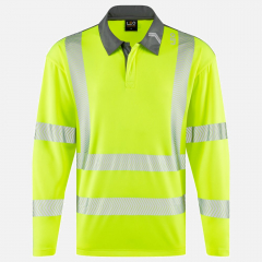 Leo Georgeham P13 Hi-Vis Polo Shirt - Mens - Sizes S-6XL
