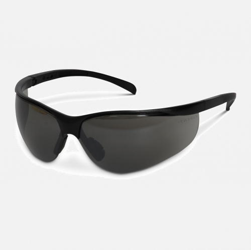 Banda-GY-AF - Grey Safety Glasses - Smoke