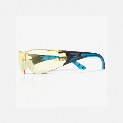 Riley Stream Blue Safety Glasses
