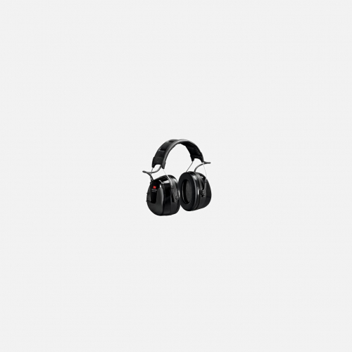 3M PELTOR WorkTunes HRXS221A Pro AM/FM Radio Headset, 32 dB, Black, Headband Ear Defenders - One Size