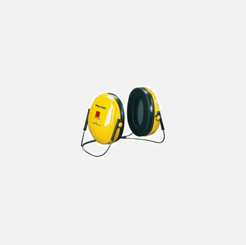 3M Optime 1 Neckband - H510B - 27 SNR Ear Defenders - Yellow