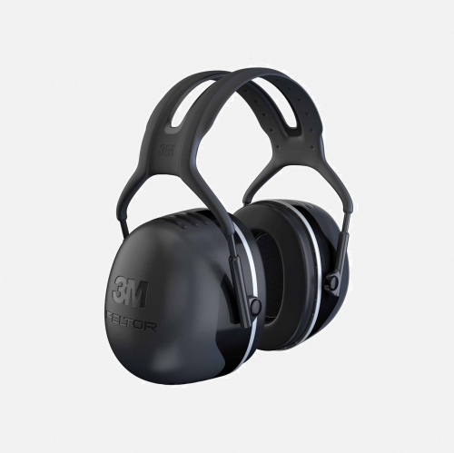 3M PELTOR Earmuffs, 37 dB, Black, Headband, X5A - One Size