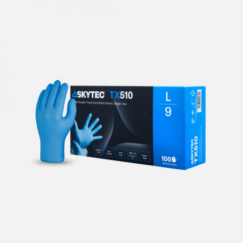 Skytec TX510 .5g Nitrile Disp Safety Gloves