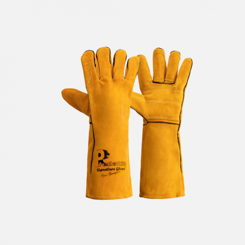 Pred4-LEFT Hand Signature MIG Welders Gauntlet