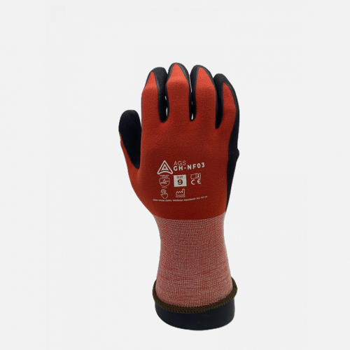 GHNF03 Nitrile Foam Glove Nylon Spandex Liner