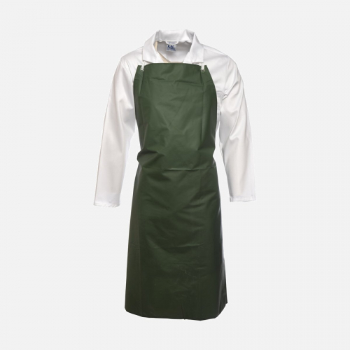 Lightweight 42x29 Inches PVC Apron - Green - 42x29