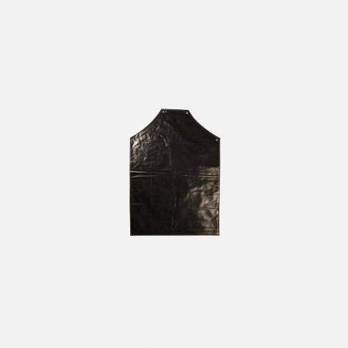 Medium Weight, 48x36 Inch PVC Apron - Black - 48x36