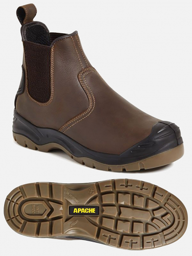Apache AP715SM Safety Boot - Unisex - Sizes 5-13
