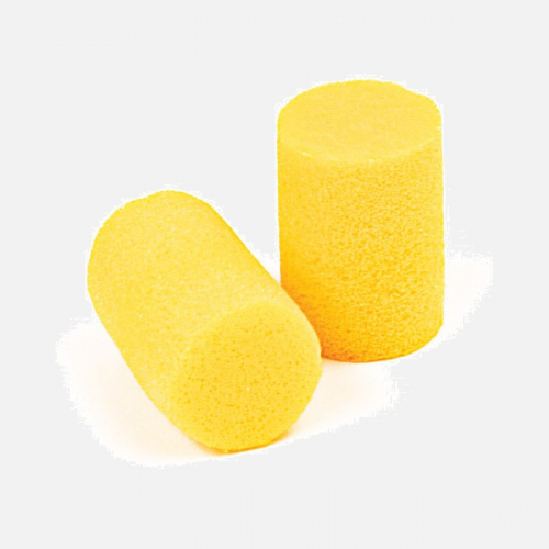 3M E-A-R Classic Earplugs, (5 Pack) FP-01-000 31 dB, Uncorded Ear Plugs - Yellow - One Size