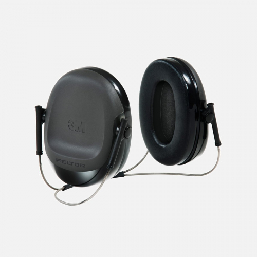 3M PELTOR Welding Earmuffs, H505B, Black, Neckband Ear Defenders - One Size