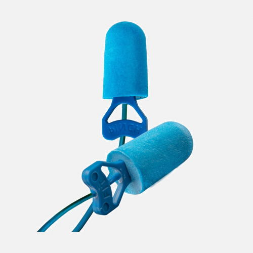 BioSoft Food Pro Pinchfit, PF-D, Corded, Box of 100Prs - Blue - One Size