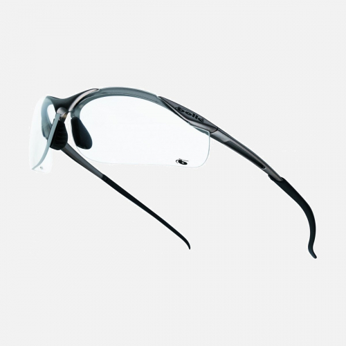 Bolle Contour Safety Glasses - Clear - One Size