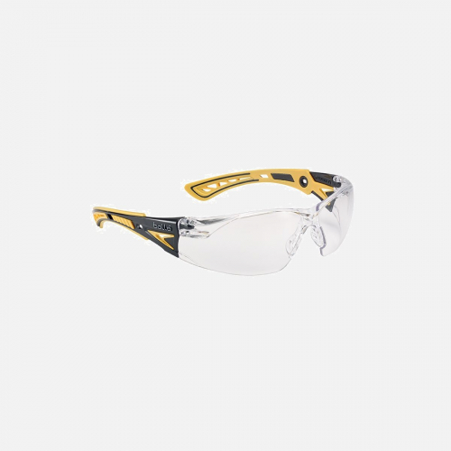 Bolle Rush+ Safety Glasses - Clear/Yellow - One Size