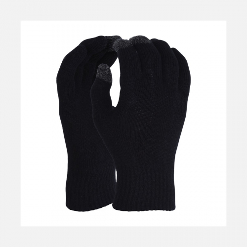 BA13 - Thermal Acrylic Liner Black Gloves - Black - One Size
