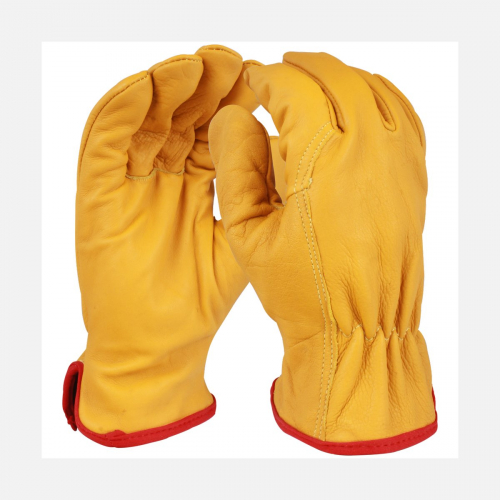 Udgp - Premium Cowhide Unlined Drivers Gloves - Grey (XL)