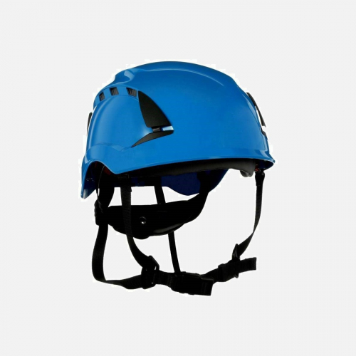 3M SecureFit X5000 Safety Helmet, Vented, 1000V - Blue - One Size
