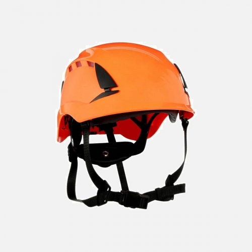3M SecureFit X5000 Safety Helmet, Vented, 1000V - Orange - One Size