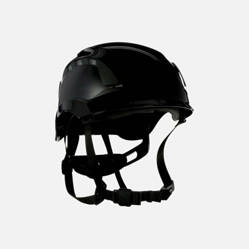 3M SecureFit X5000 Safety Helmet, Vented, 1000V - Black - One Size