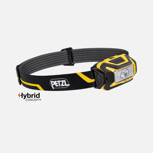 Petzl - Aria 1R Safety Helmet - Black/Yellow - One Size