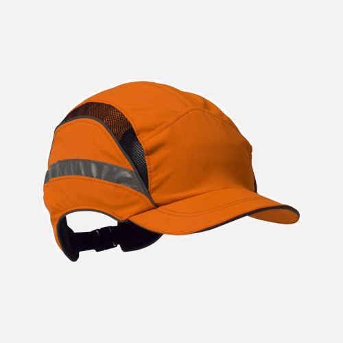 3M First Base HC24 Classic with Reduced Peak Bump Cap - Hv Orange - One Size