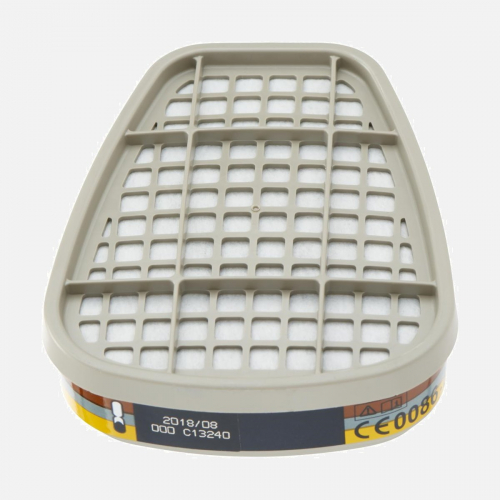 3M 6057 ABE1 Gas and Vapour Filter Pair - One Size