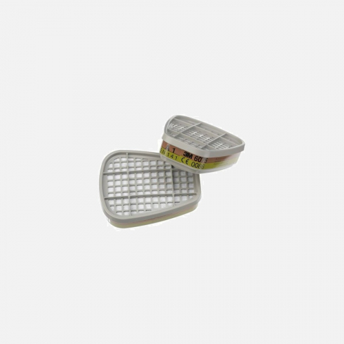 3M 6075 A1 + Formaldehyde Filter Pair - One Size