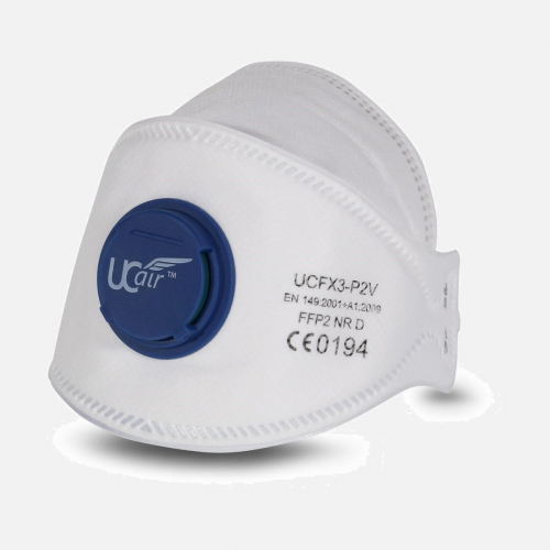 Ucfx3-P2V - X3 Series (Box of 10) Respiratory Protection - One Size
