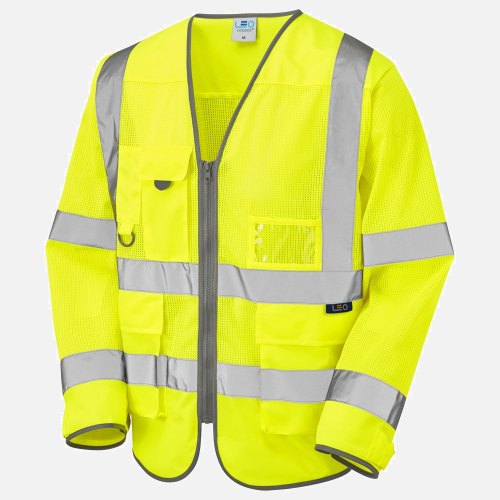 Leo Burrington S20 Hi-Vis Waistcoat - Mens - Sizes 2XS-6XL