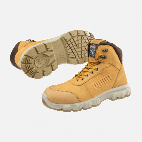 Puma Safety Viper Wheat CTX MID S7L FO SR Safety Trainer - Mens - Sizes 6-13