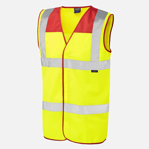 Leo Bradworthy W09 Hi-Vis Waistcoat - Mens - Sizes S-4XL