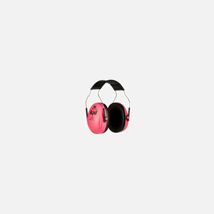 3M Peltor Kid Earmuff H510AK Pink, 27 SNR