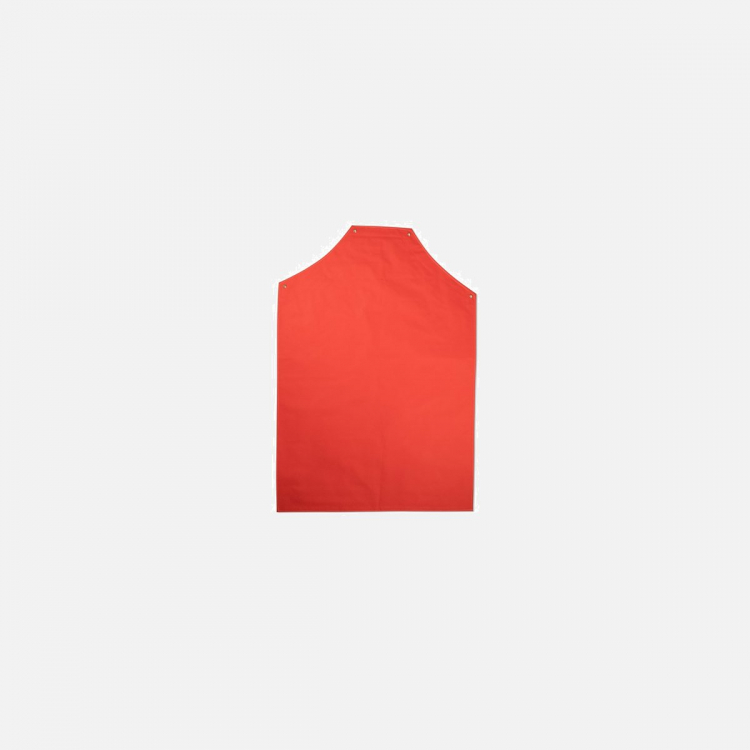 Standard 48x36 Inch Rubber Apron - Red - 48x36Inch
