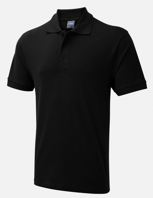 Uneek Mens Active Cotton Poloshirt - Mens - Sizes XS-3XL
